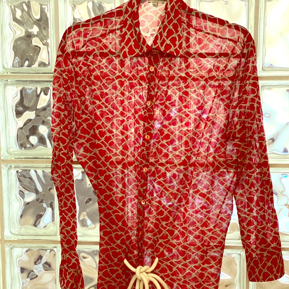 Authentic Burberry swimsuit cover